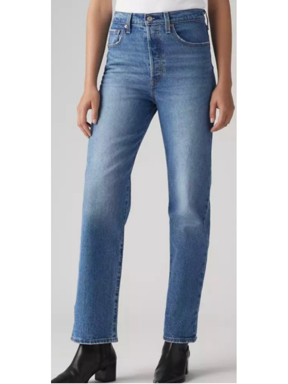 Levi's Ribcage Straight Ankle Size 23